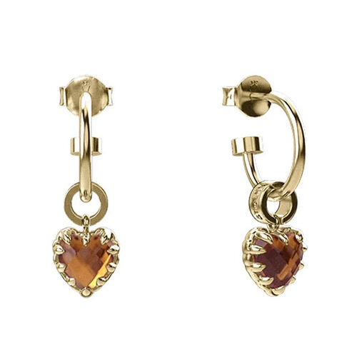 Stolen Girlfriends Club Love Anchor Earrings 18K Gold Plated